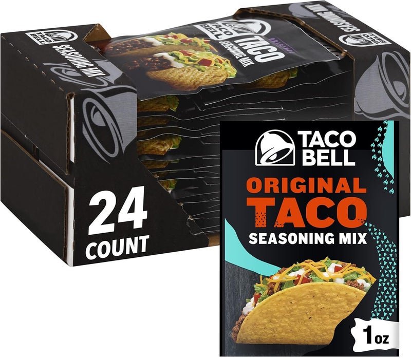 Taco Bell Original Taco Seasoning Mix - 24 Packets - Image 1